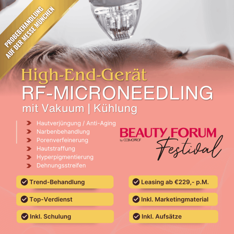 RF Microneedling Beauty Forum München
